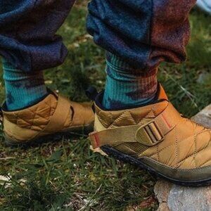 Chaco Quilted Tan Loafers